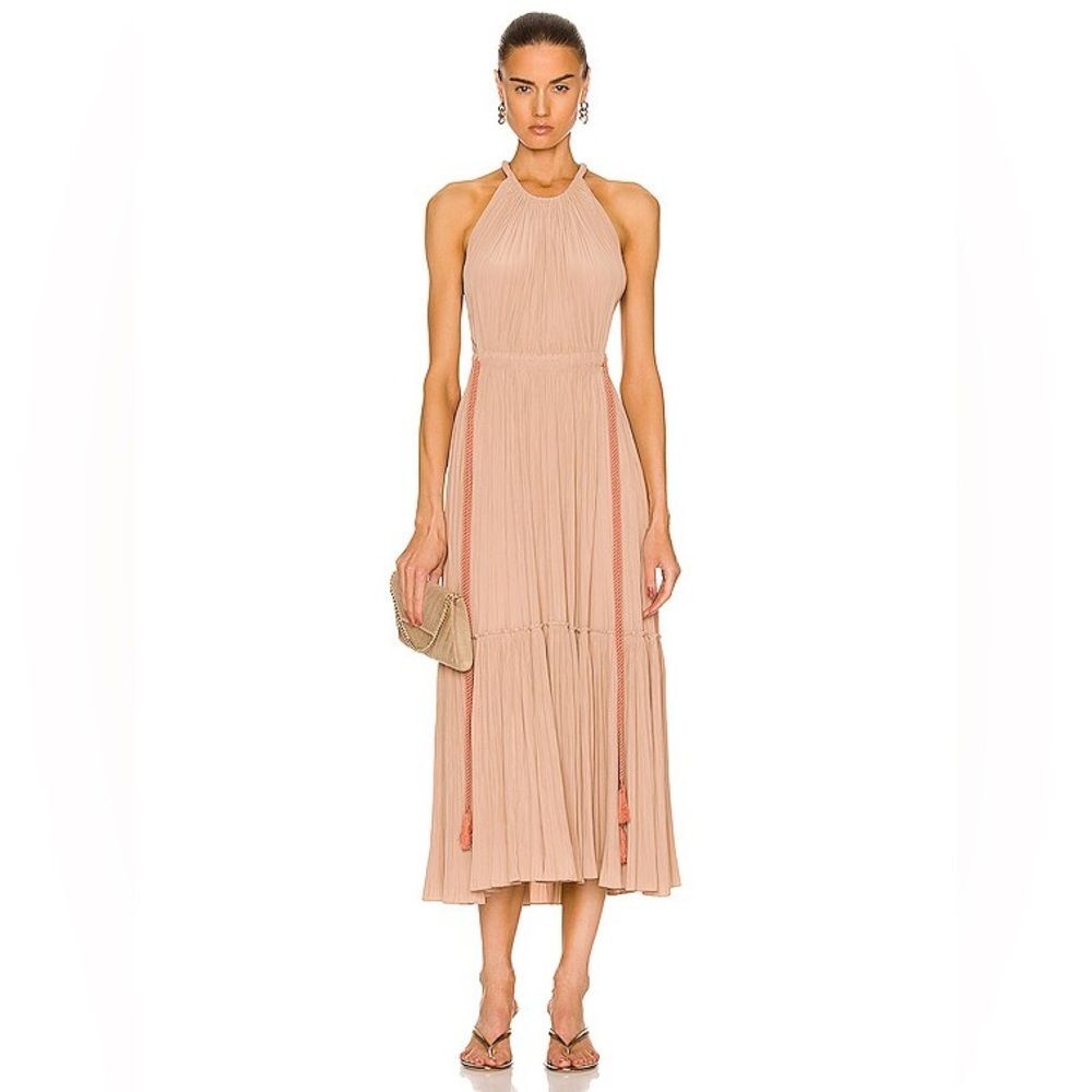 A.L.C. Ella Pleated Midi Dress, Revolve, NWT, Size 2 - Picture 2 of 14